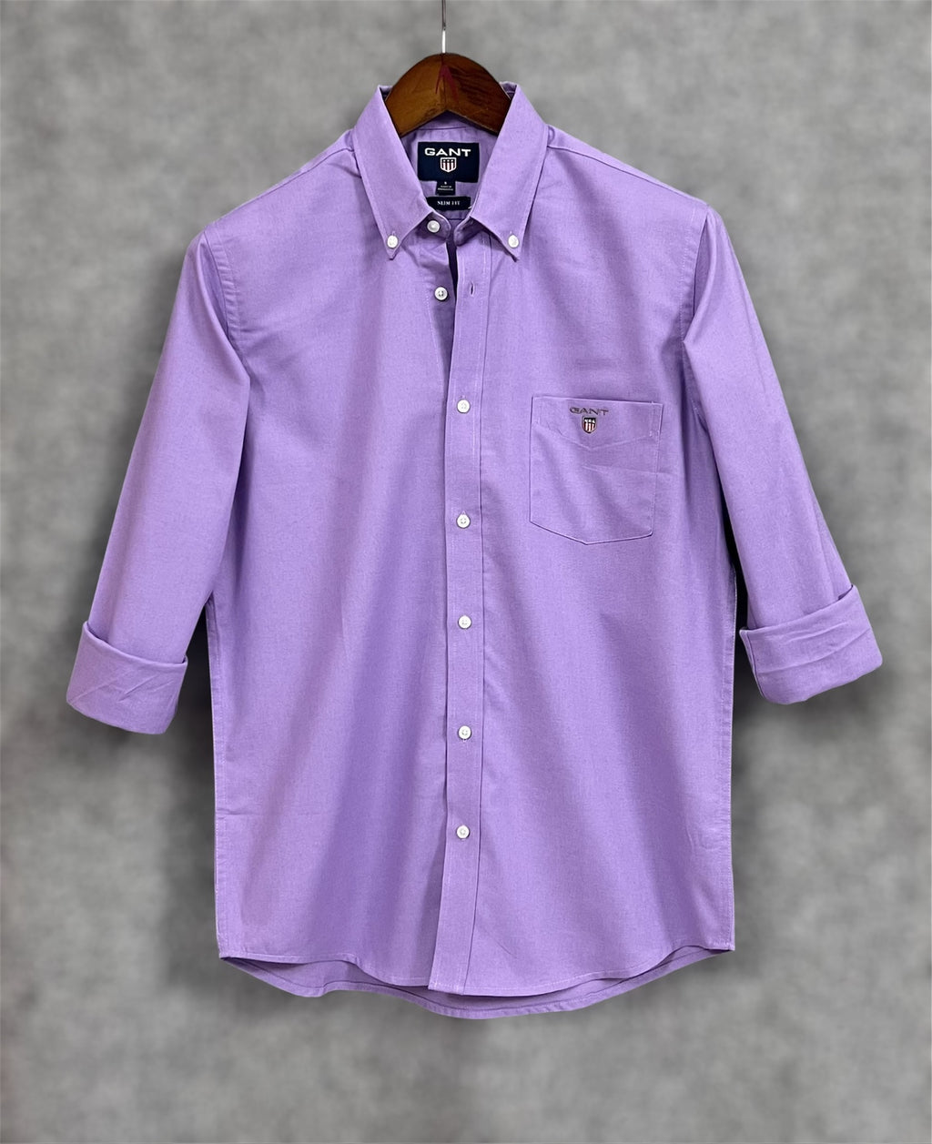Premium Solid Oxford Cotton Shirt Levender | Solid Shirt | Shirtology Bangladesh