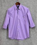 Premium Solid Oxford Cotton Shirt Levender | Solid Shirt | Shirtology Bangladesh