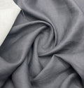 Charcoal Grey Linen Fabric