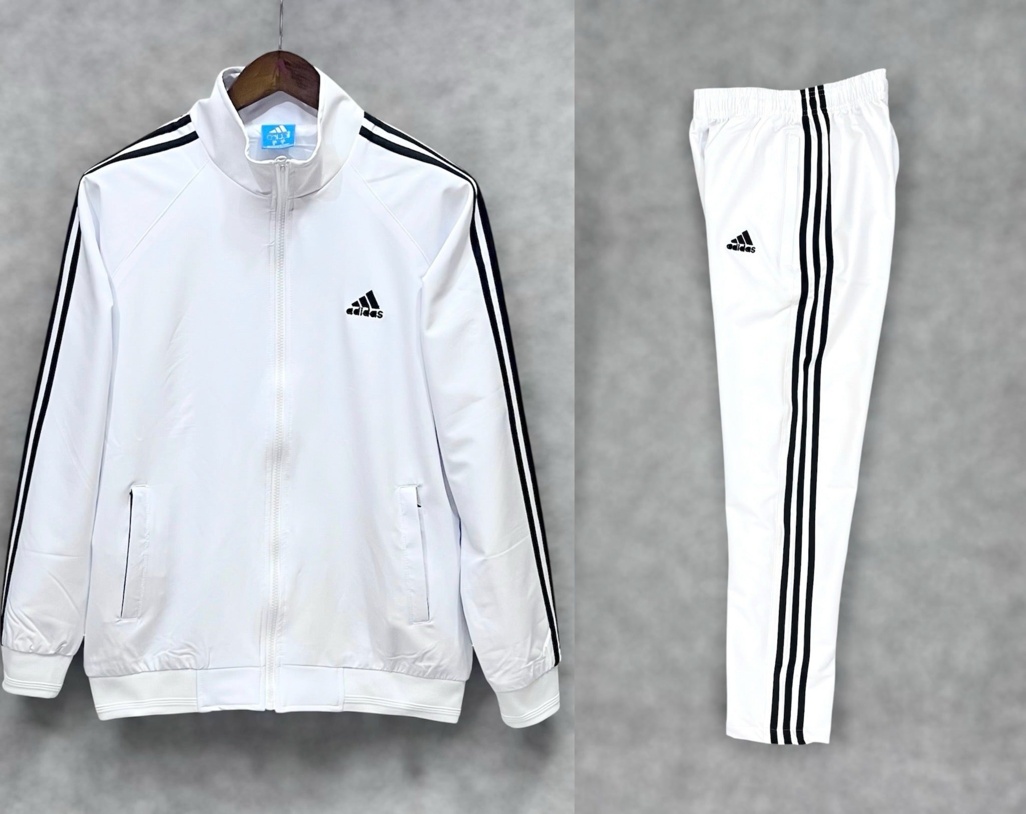Premium Tracksuit Set white