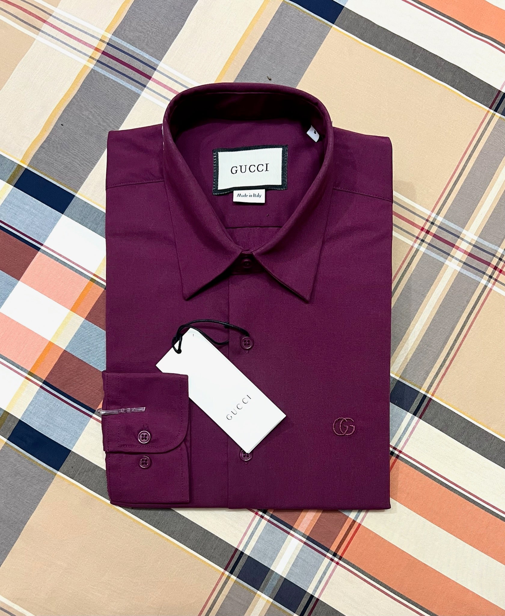 GCS Premium Solid Shirt Maroon