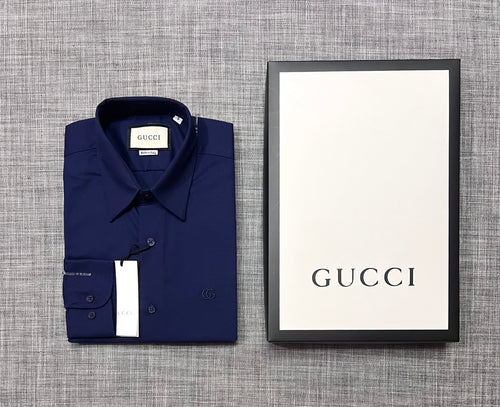 GCS Premium Solid Shirt Navy | Shirtology Bangladesh
