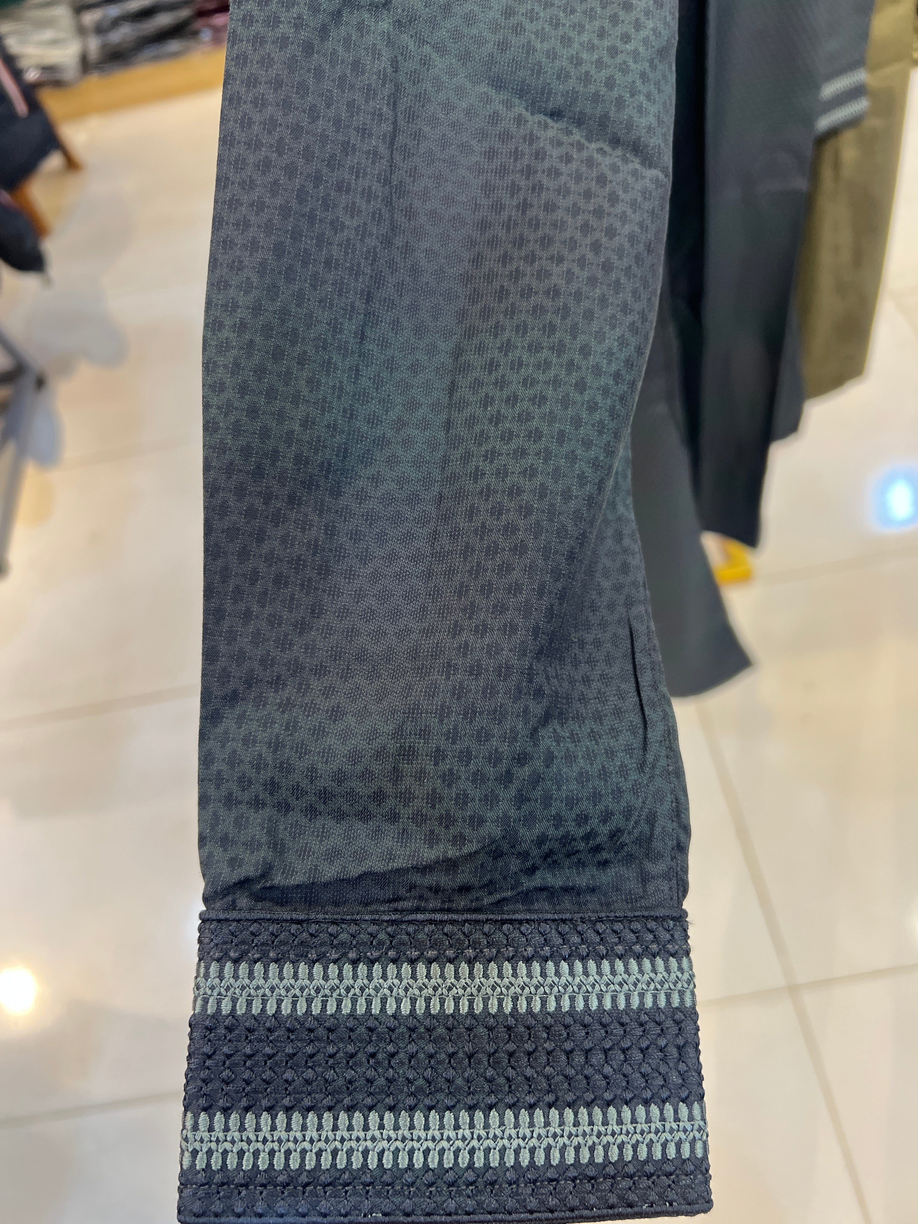 Premium Luxury Embroidered Panjabi with Embroidered Cuffs 473