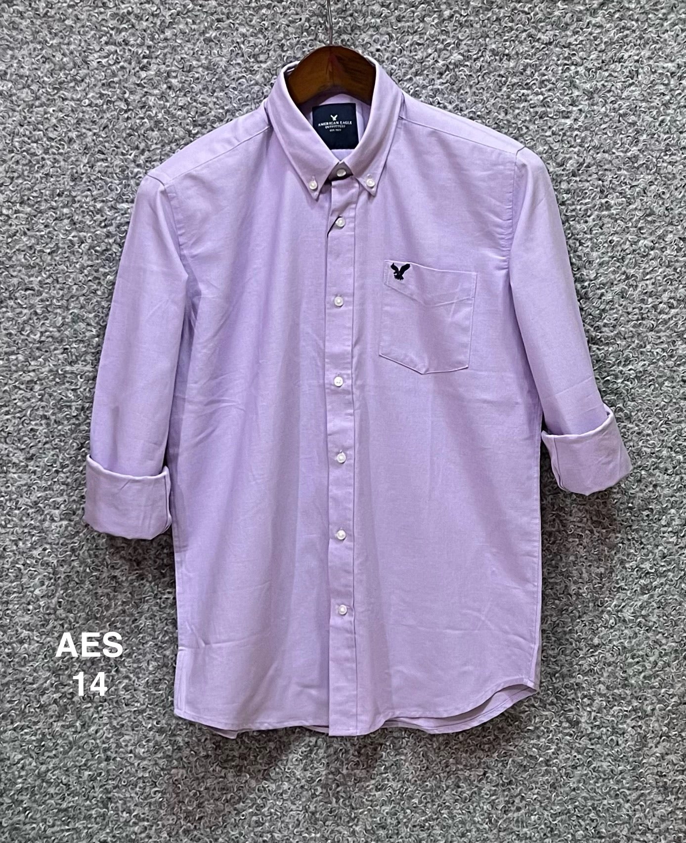 Premium Solid Oxford Cotton Shirt Levender | Solid Shirt | Shirtology Bangladesh