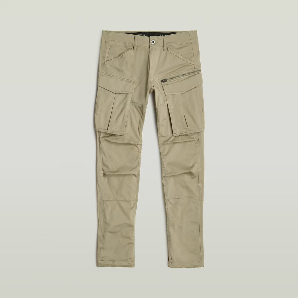 Rovic Zip 3D Tapered Pants Khaki