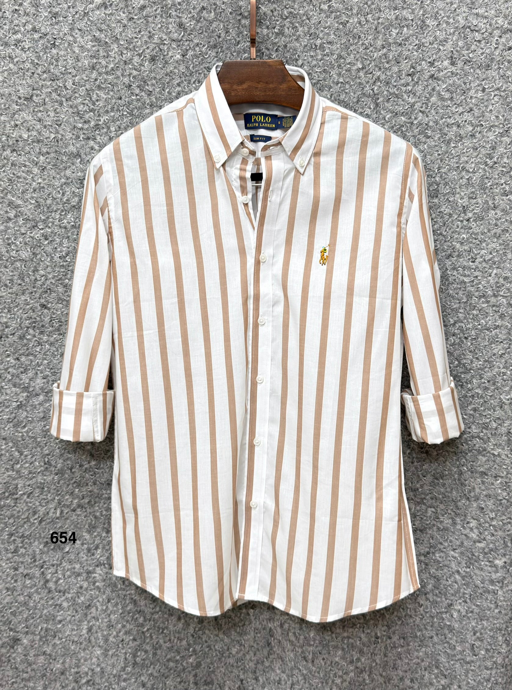 Premium Stripe Full Sleeve Shirt  RLST 654