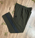 Performance Three-Stripe Half Style Track Pants olive Black