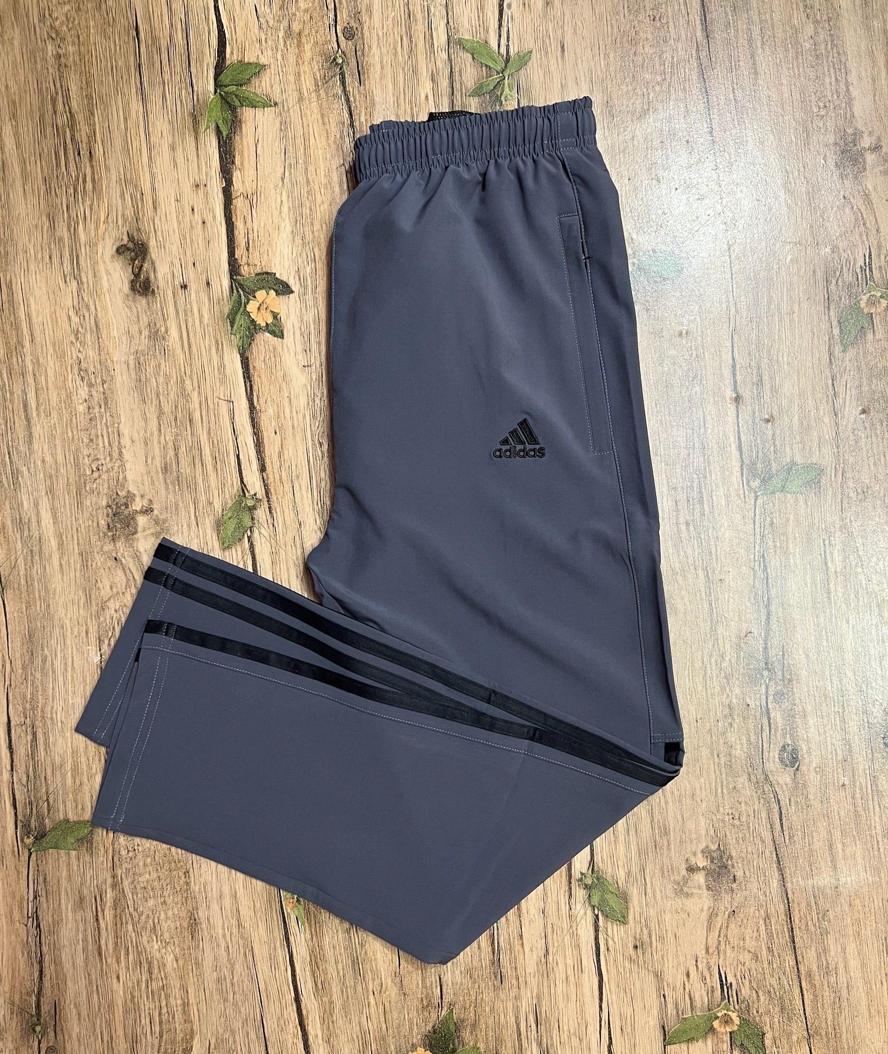 Performance Three-Stripe Half Style Track Pants Ash Black | Trackpant | Shirtology Bangladesh