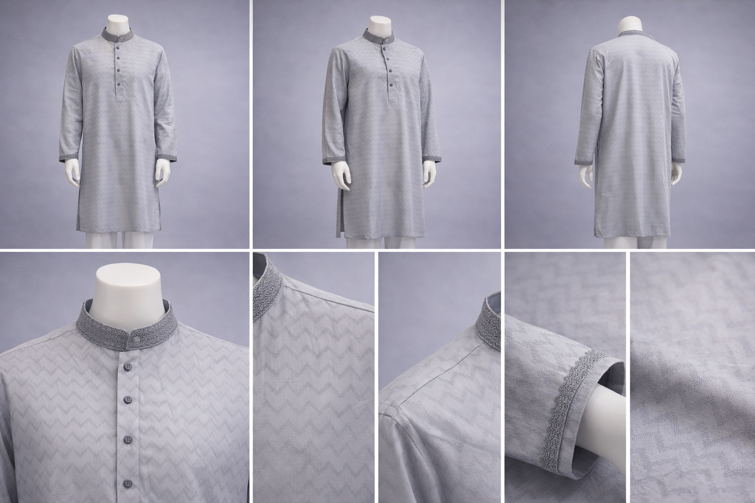 Luxury embroidery Panjabi with premium finish 302