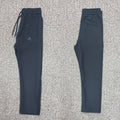 Premium Matching Three Stripe Full Athletic Track Pant Ash ADTKPT