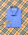 Signature Solid Shirt BRS Formal 35 sky | Shirtology Bangladesh