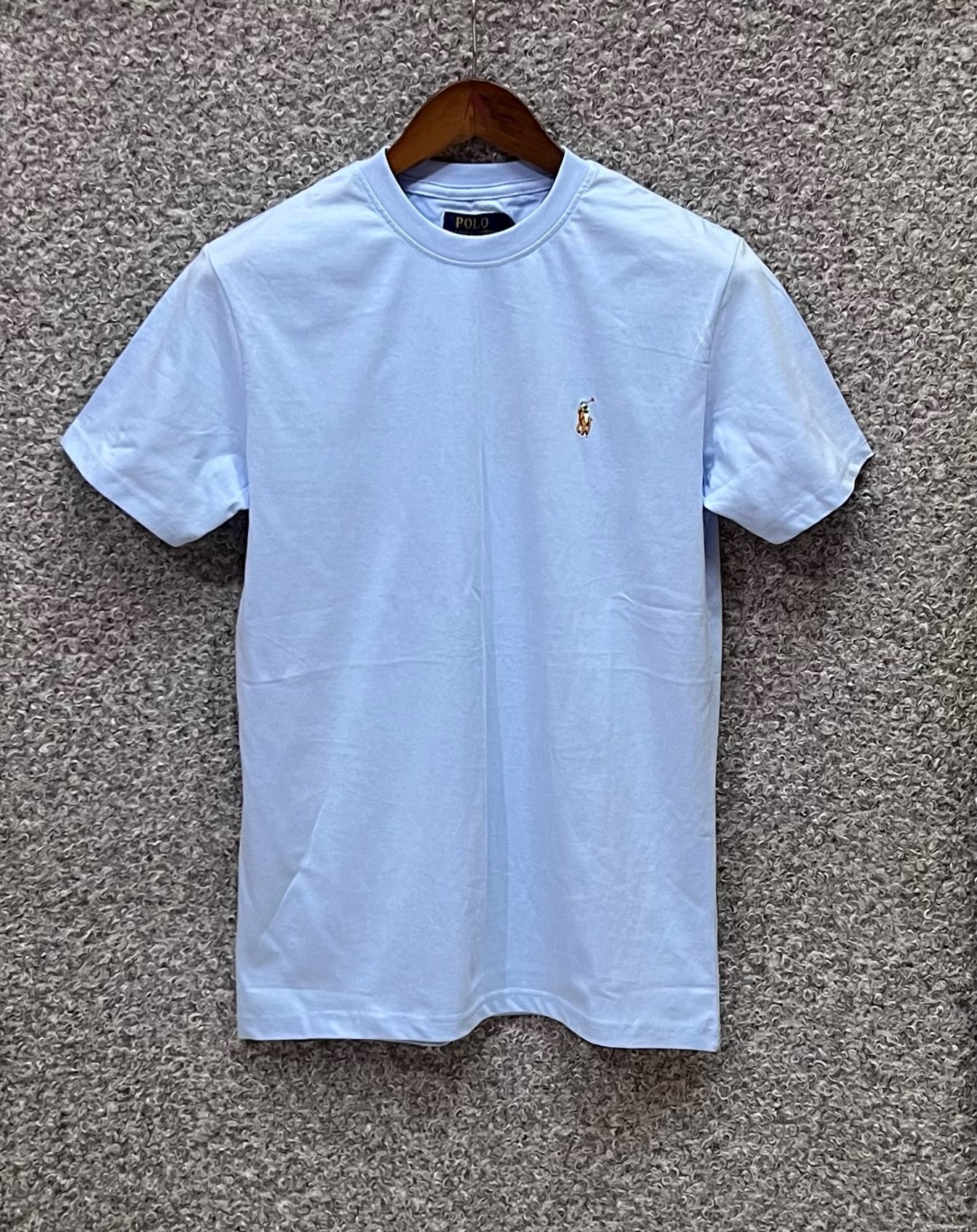 Premium Solid Tshirt RLT Sky