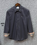 Signature Solid Shirt BRS charcoal | Shirtology Bangladesh