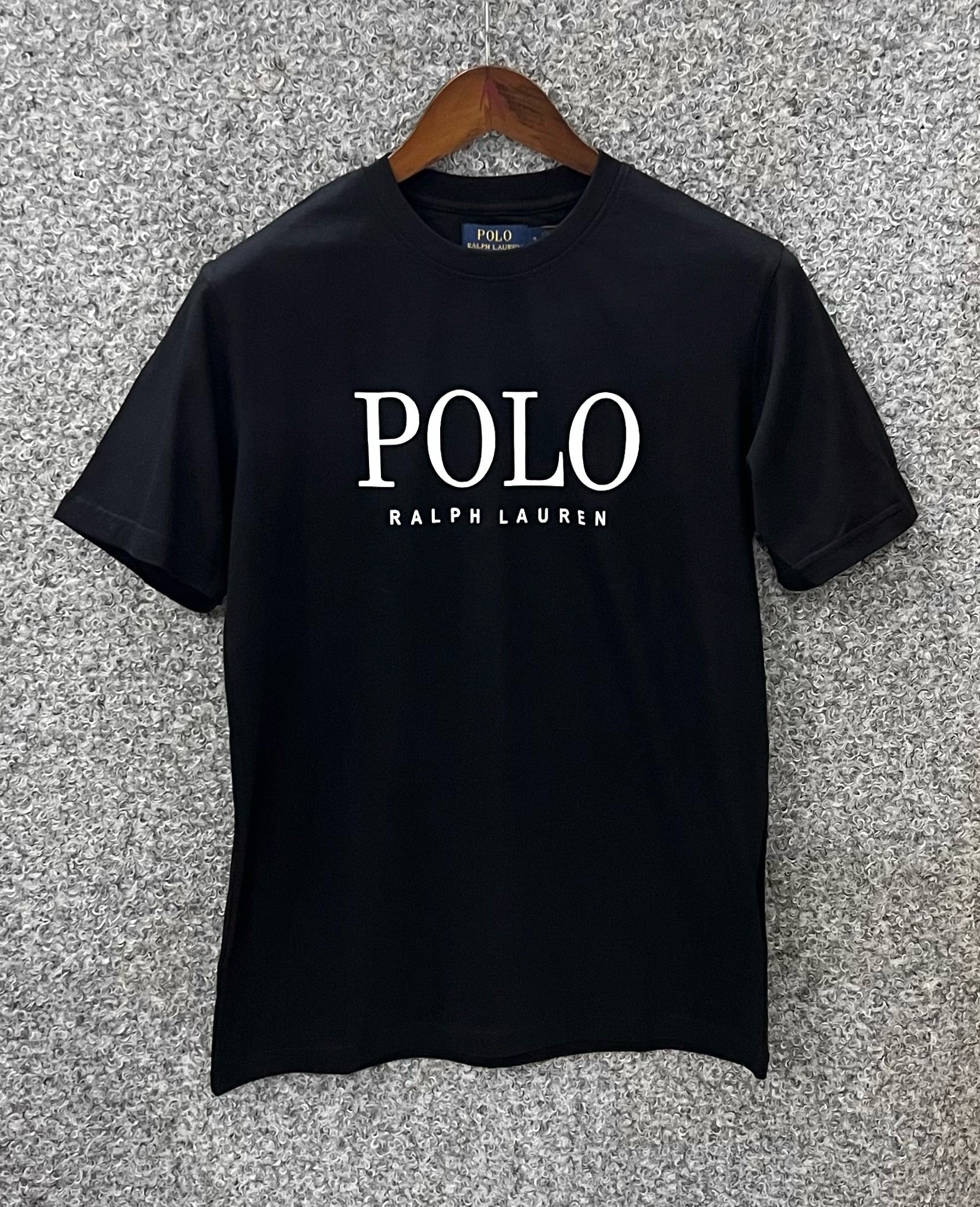 Premium Print Tshirt PoLo RL RLPT Black | Shirtology Bangladesh