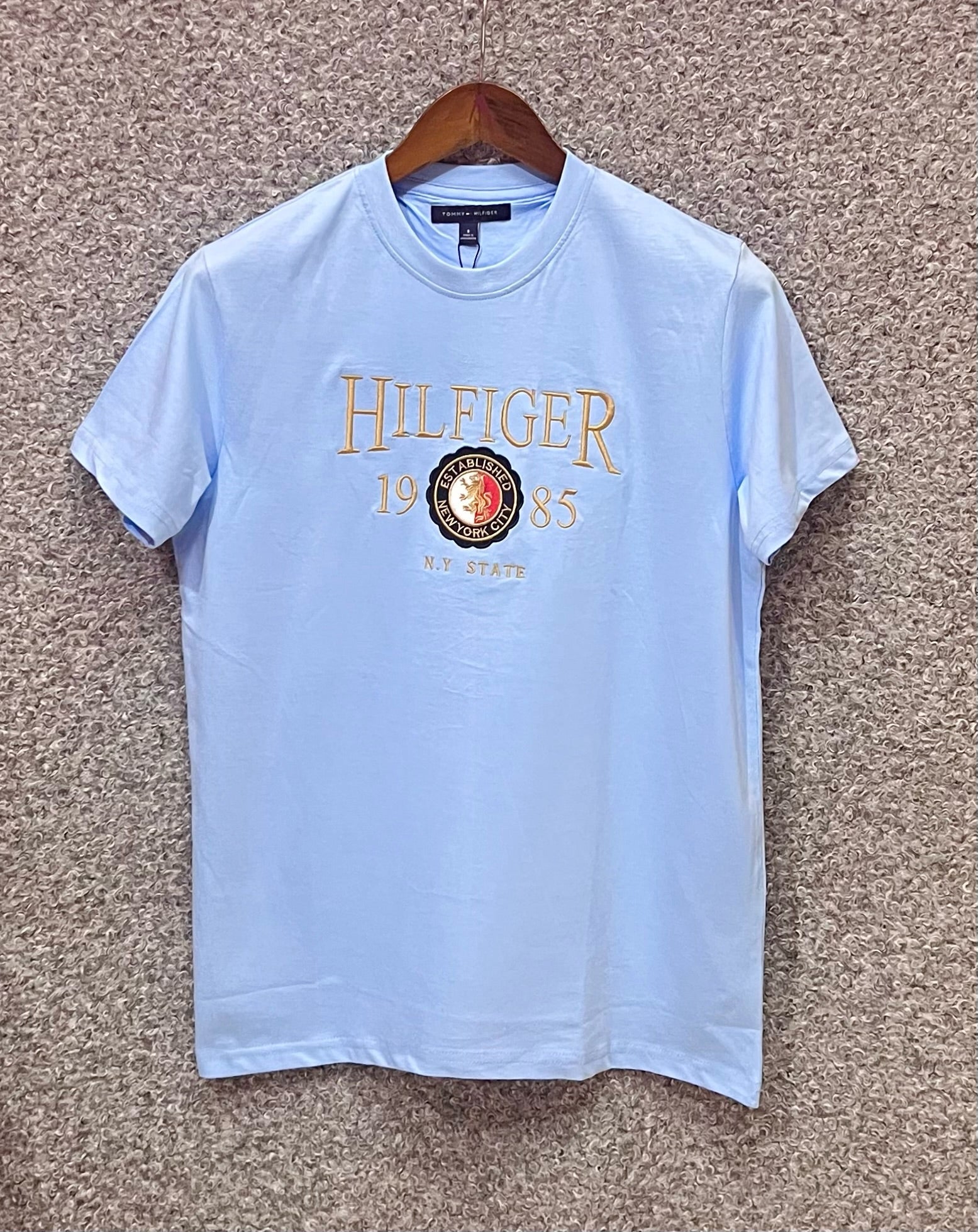 Premium Embroidery Tshirt Sky | Shirtology Bangladesh