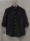 Elite Corduroy Button-Down Shirt Cord Black 106 CRDS 30