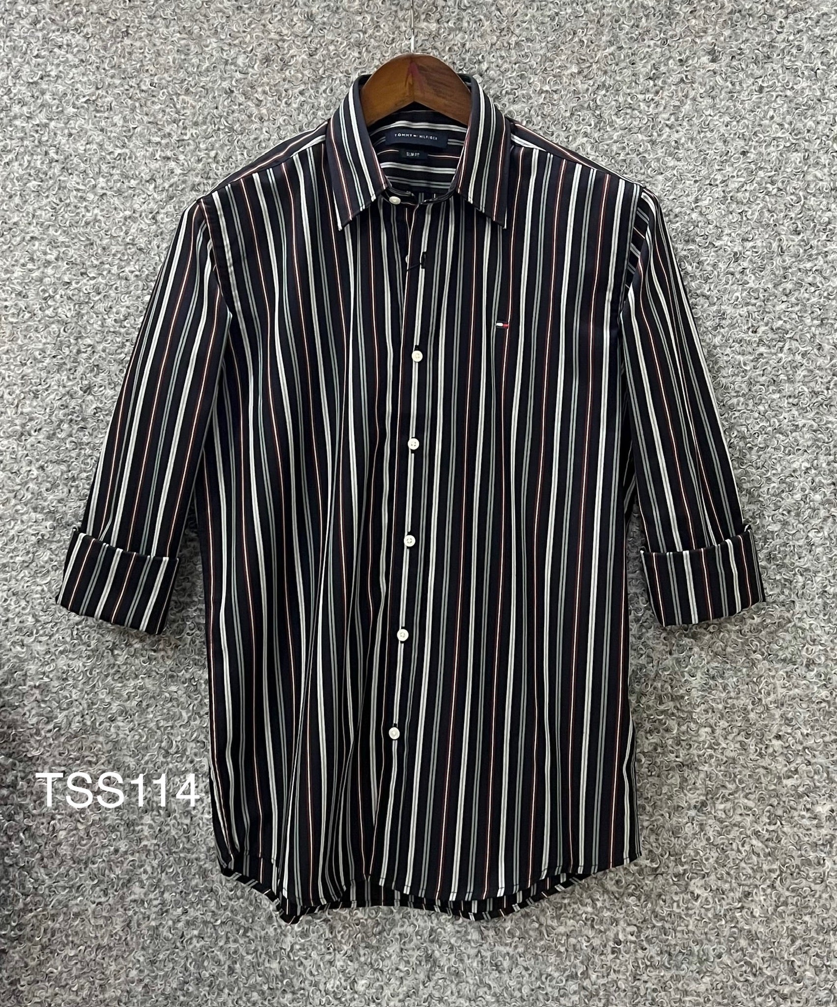 Premium Stripe Full Sleeve Shirt | Stripe Shirt | Shirtology Bangladesh