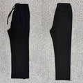 Premium Matching Three Stripe Full Athletic Track Pant Black ADTKPT