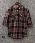 Premium Double Pocket Check Shirt LVCD 115