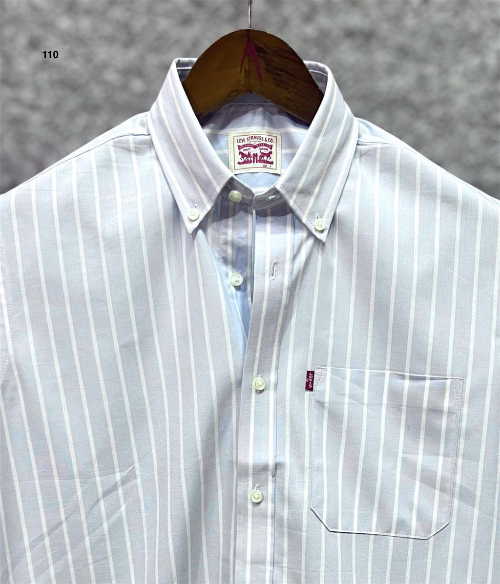 Premium Stripe Full Sleeve Shirt | Stripe Shirt | Shirtology Bangladesh