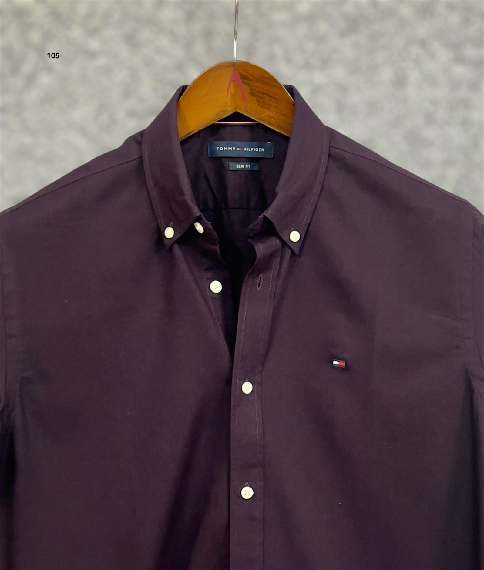 TMS Signature Solid Cotton Shirt 105