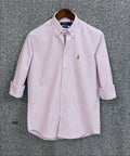 Premium Stripe Full Sleeve Shirt | Stripe Shirt | Shirtology Bangladesh