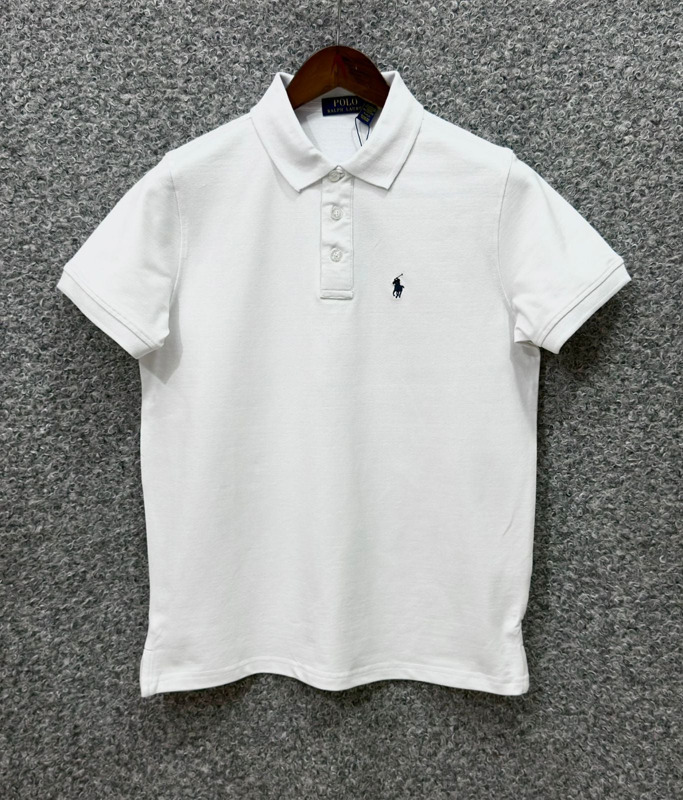 Premium polo TShirt RLPLT White