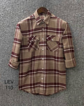 Premium Double Pocket Check Shirt LVCD 110