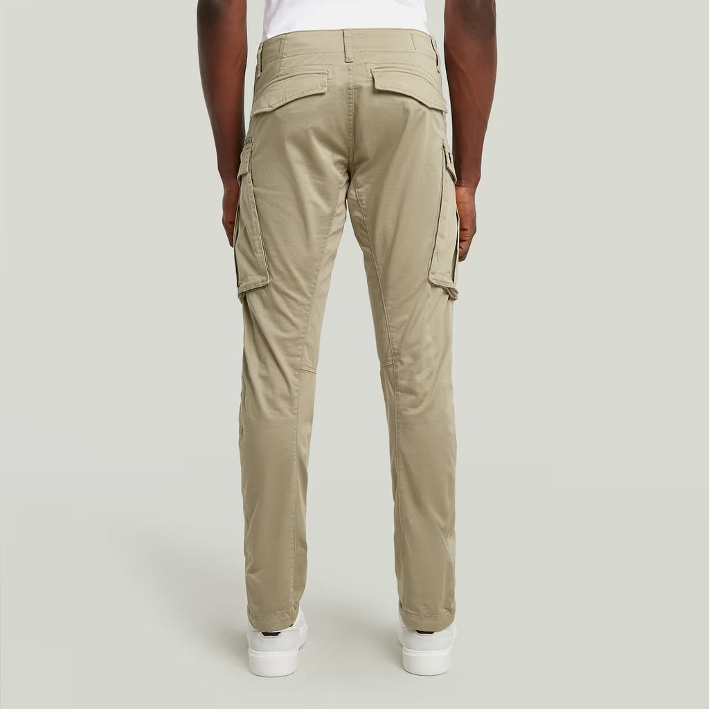 Rovic Zip 3D Tapered Pants Khaki