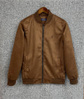 Premium Soft-Touch Suede Finish Jacket coffee