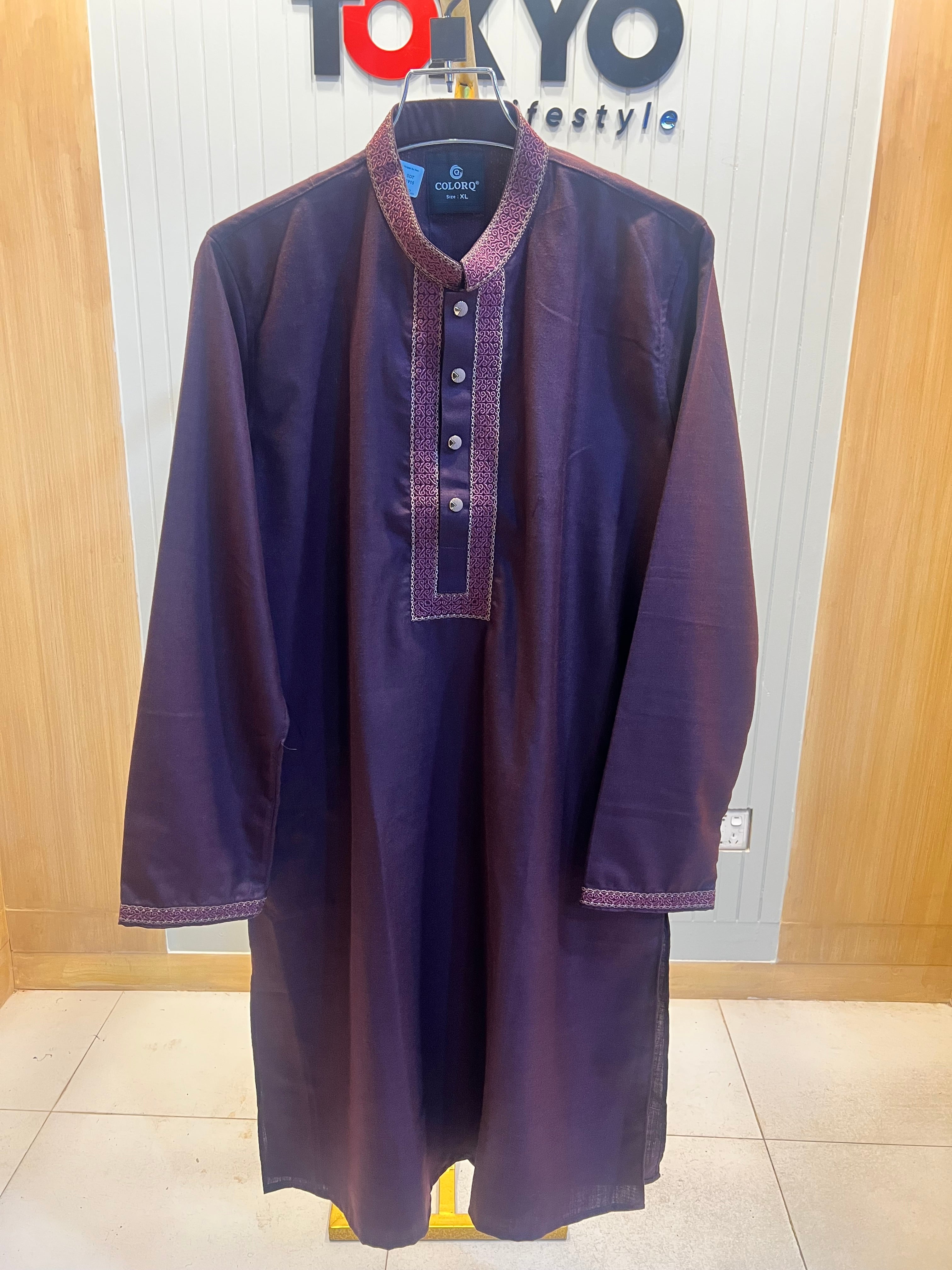 Premium Embroidery Panjabi for Men X 723
