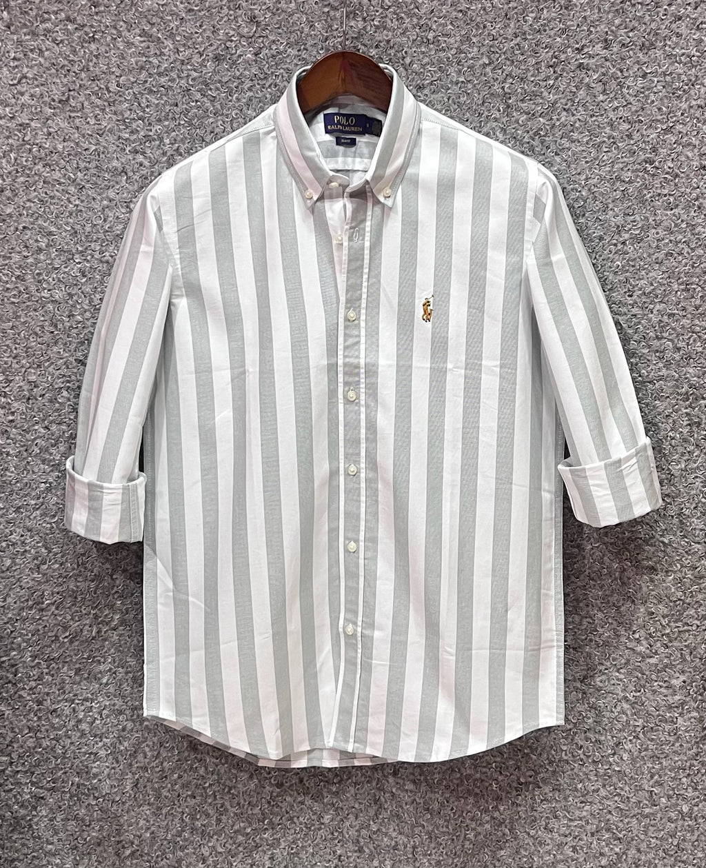 Premium Stripe Full Sleeve Shirt | Stripe Shirt | Shirtology Bangladesh