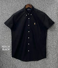 Premium Half Sleeve Solid Shirt RLSS 26 black