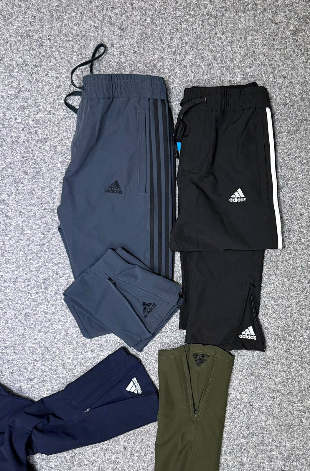 Premium Multi Pocket Zipper Track Pant with Front Fly & Secure Zipper Pockets ADDSFP Ash | Trackpant | Shirtology Bangladesh