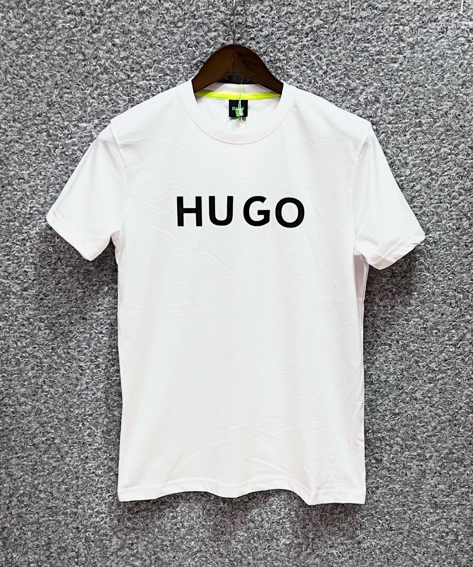 Premium Solid Print Tshirt HBST White | Shirtology Bangladesh