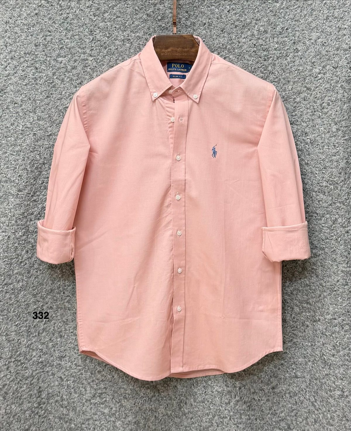 Luxury Linen Blend Solid Shirt with Cane Collar RLS 332