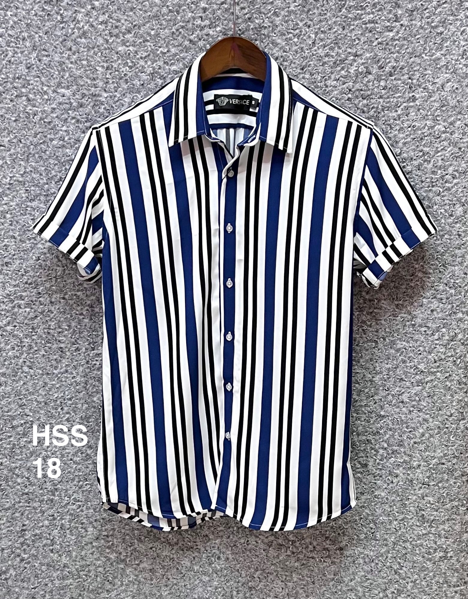 Classic Hawaiian Stripe Shirt HPS 18