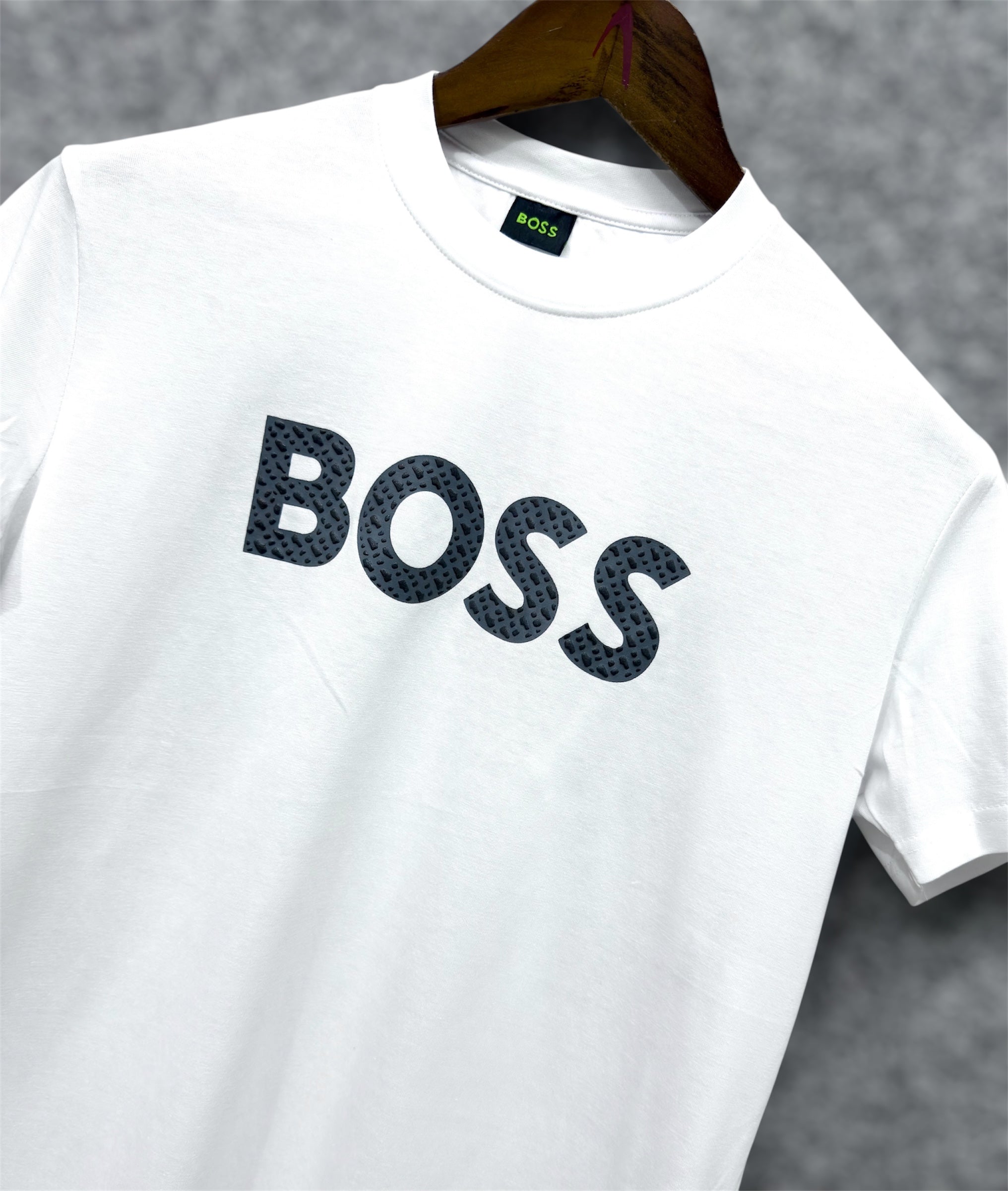 Premium Stone Print Tshirt HBSPT White | Shirtology Bangladesh