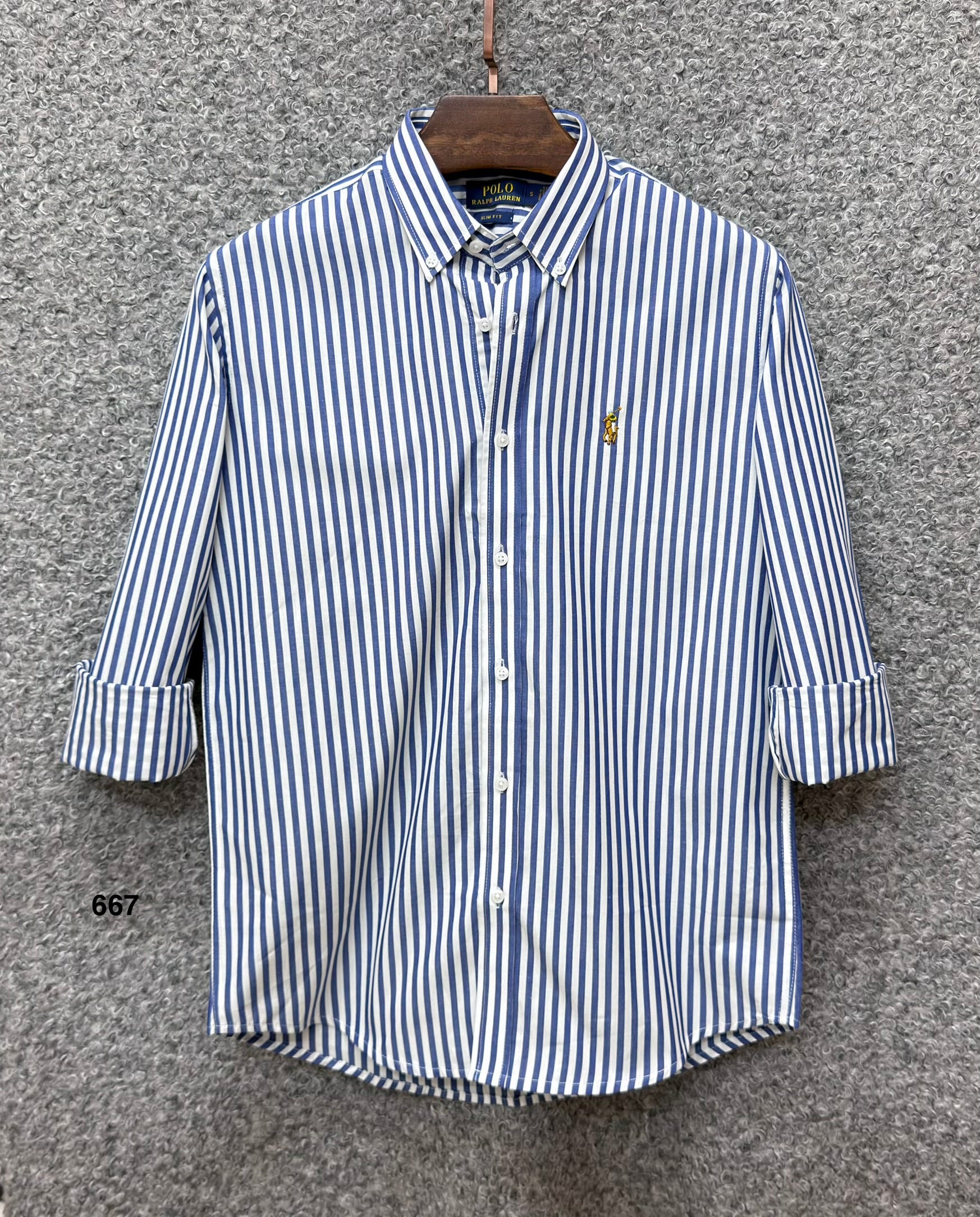 Premium Stripe Full Sleeve Shirt  RLST 667