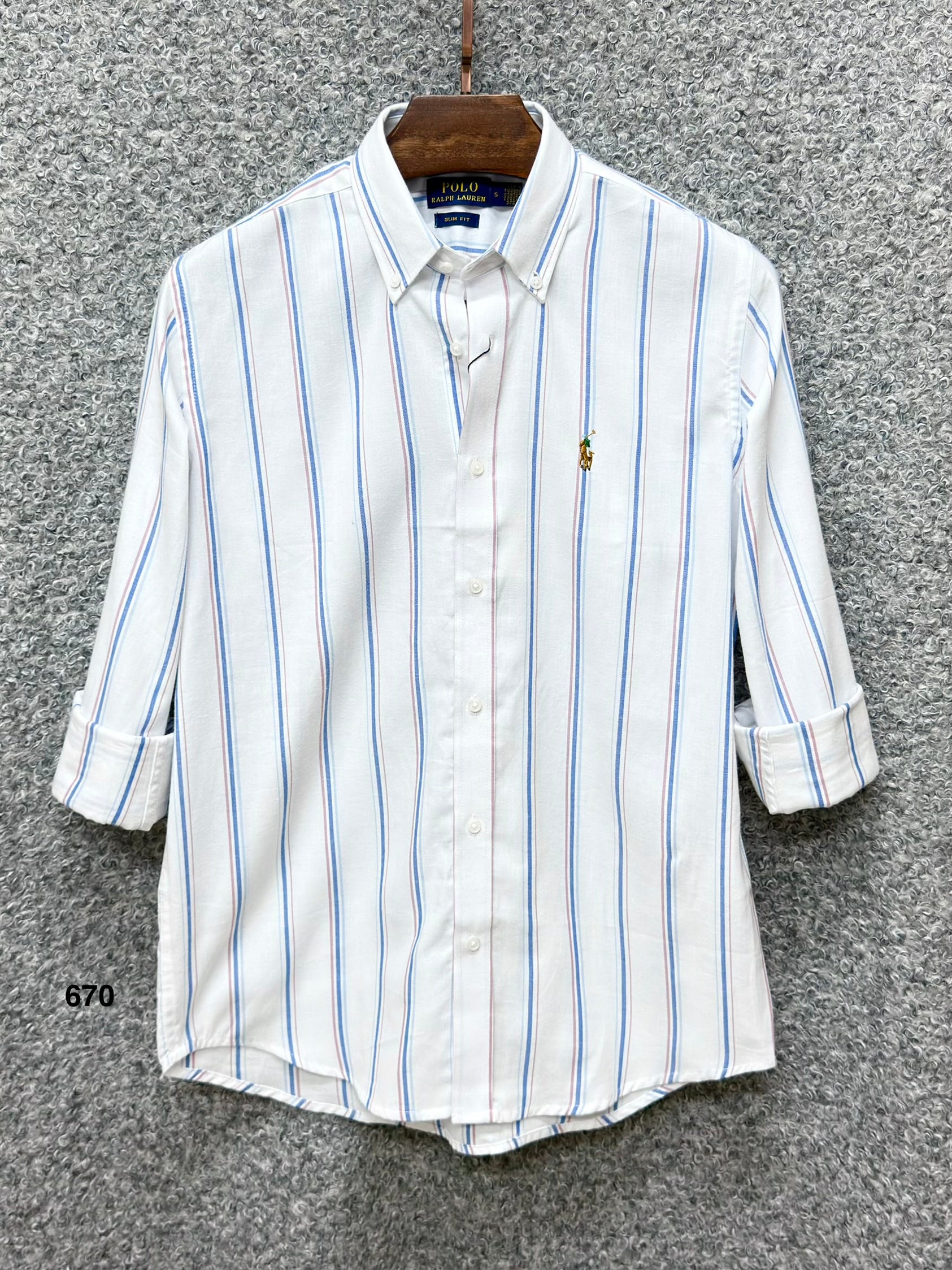 Premium Stripe Full Sleeve Shirt  RLST 670