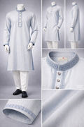 Luxury embroidery Panjabi with premium finish 505