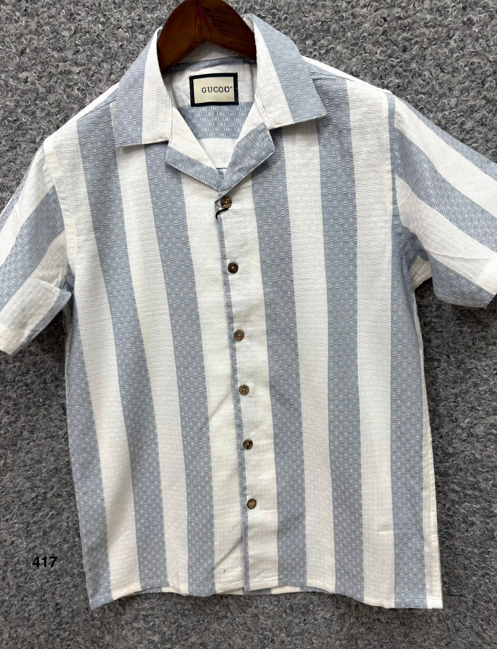 Premium Seersucker Cuban Collar Shirt | Shirtology Bangladesh