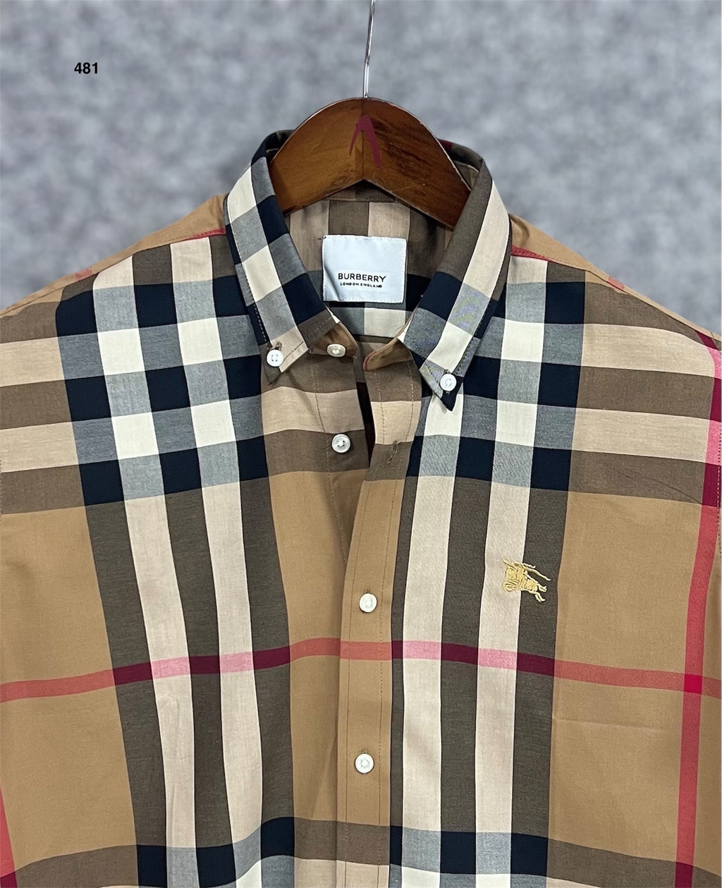 Signature Check Shirt BRC Premium with box 481