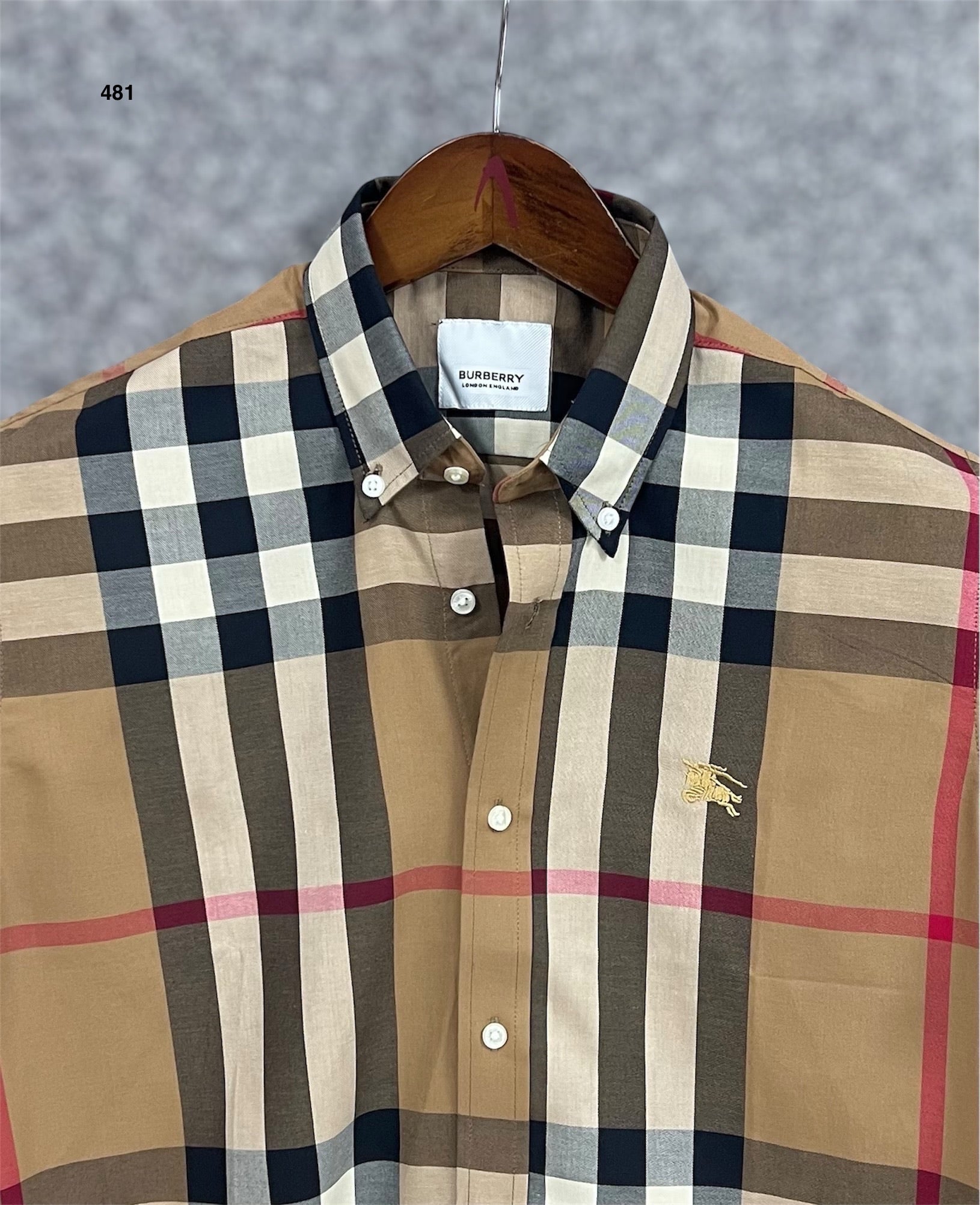Signature Check Shirt BRC Premium with box 481