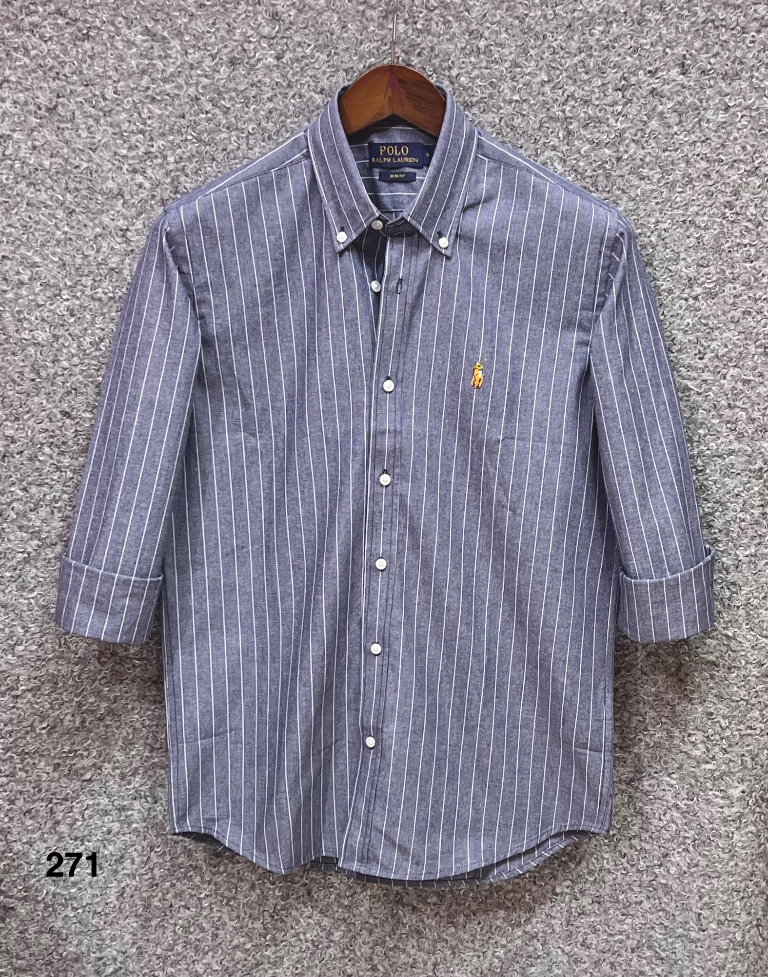 Premium Stripe Full Sleeve Shirt  RLST 272/271