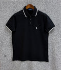 Classic Sophisticated Polo TShirt RLTP Black 07