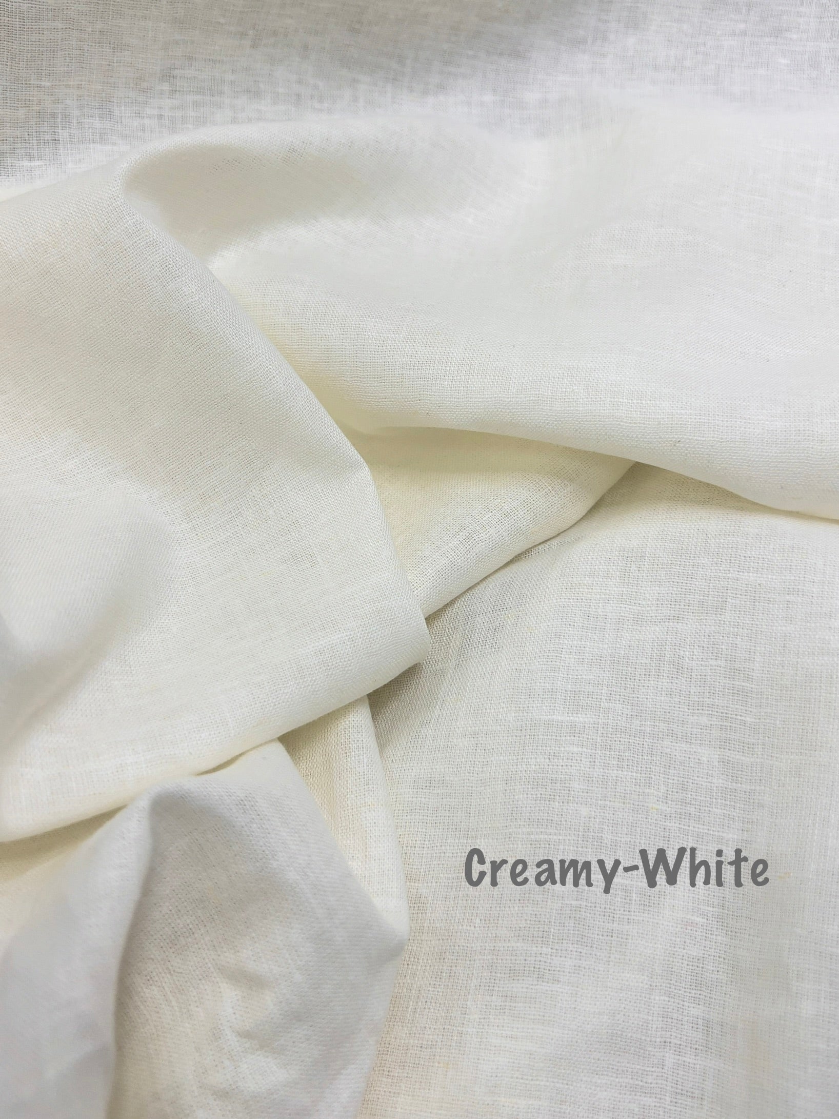 Creamy White linen