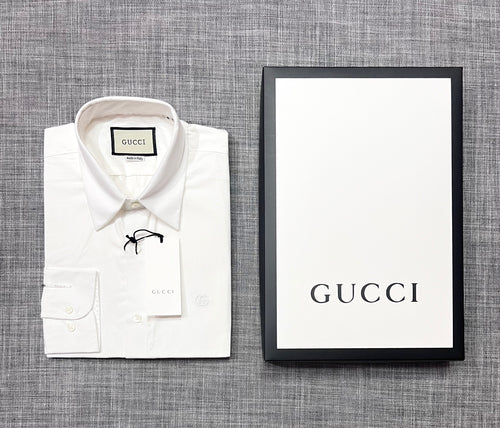 GCS Premium Solid Shirt White | Shirtology Bangladesh