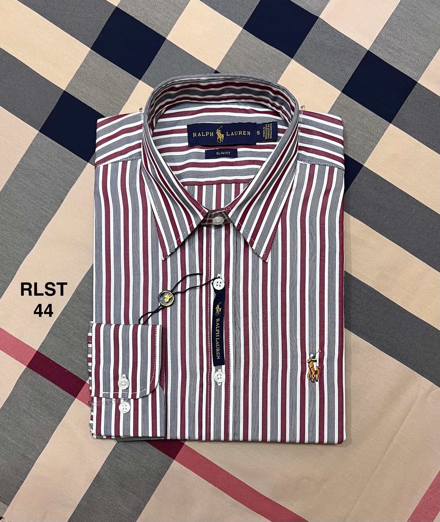 Premium Stripe Full Sleeve Shirt | Stripe Shirt | Shirtology Bangladesh