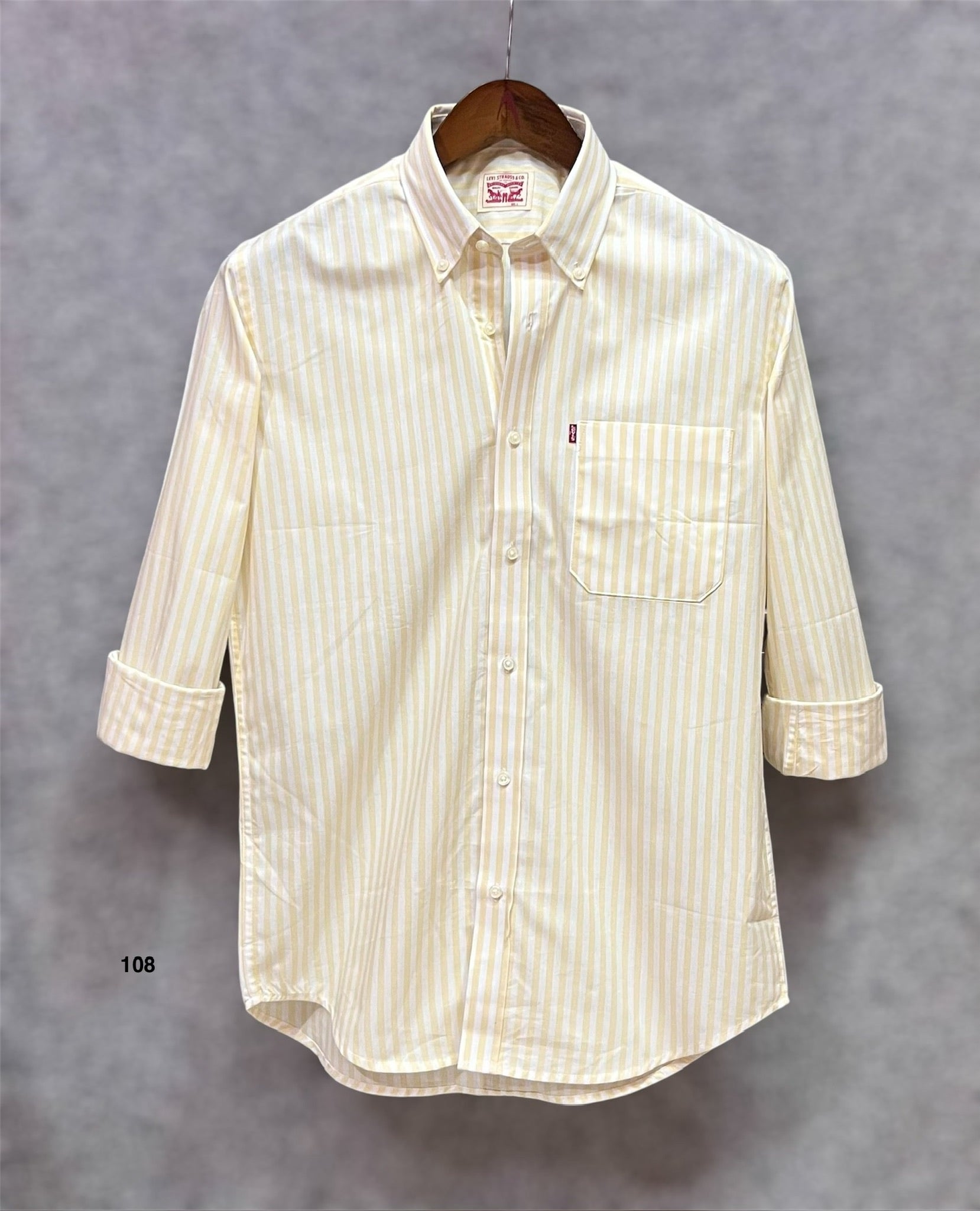 Premium Stripe Full Sleeve Shirt LVST 108